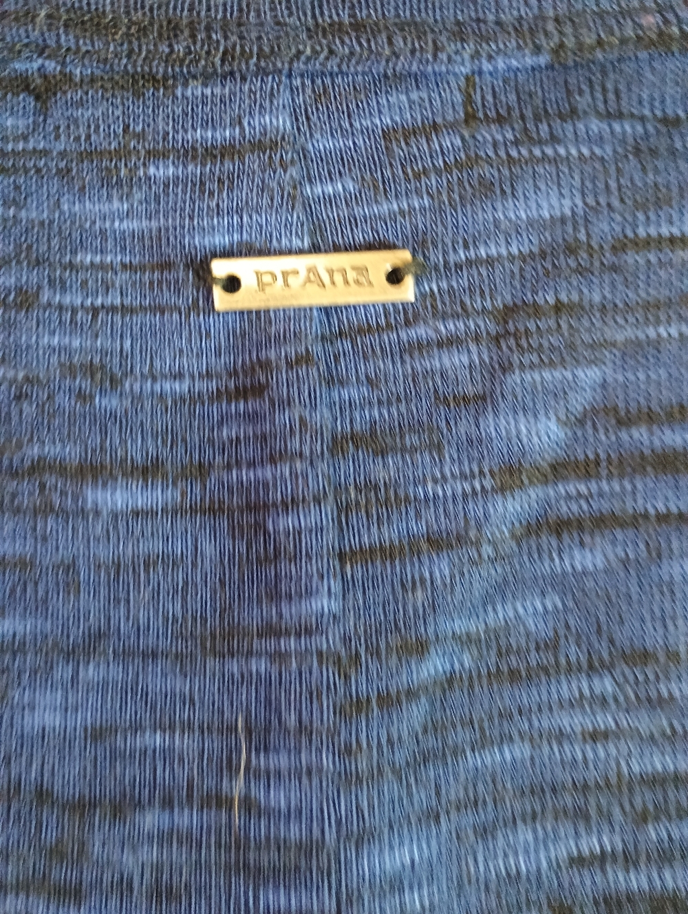 Prana Women's Size 2 Blue Long-Sleeve V-Neck A-Line Dress - Picture 9 of 10